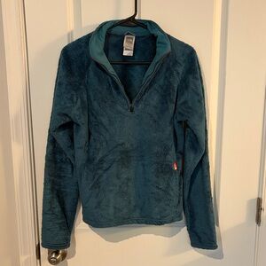 The North Face Teal Fleece Jacket